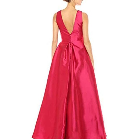 Monique L'huillier CERISE Halter Ball Gown - Dress - Picture 3 of 4